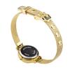 Mode Damen Goldene Kleine Runde Zifferblatt Armband Damen Quarz Analoge Armbanduhr