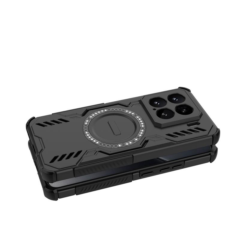 Etui dla Xiaomi 15 Dla Xiaomi 15 Odporny na wstrząsy Pancerz Adsorpcja Magnetyczna Bezprzewodowe Ładowanie Tylna Pokrywa Dla Etui Xiaomi 15 6,36 cala