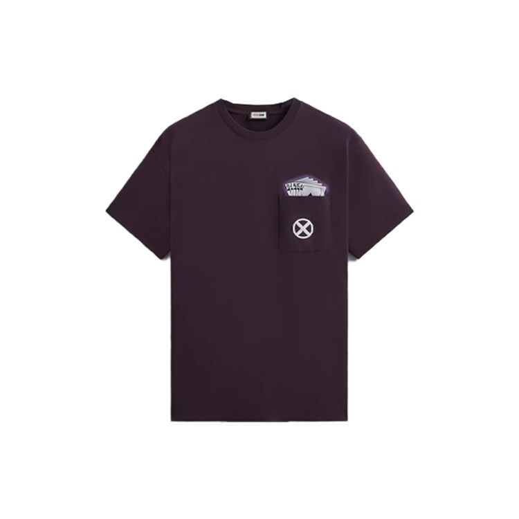 Kith For X-Men Gambit Vintage Tee Nouveau Unisex Tops Purple KHM031359-507