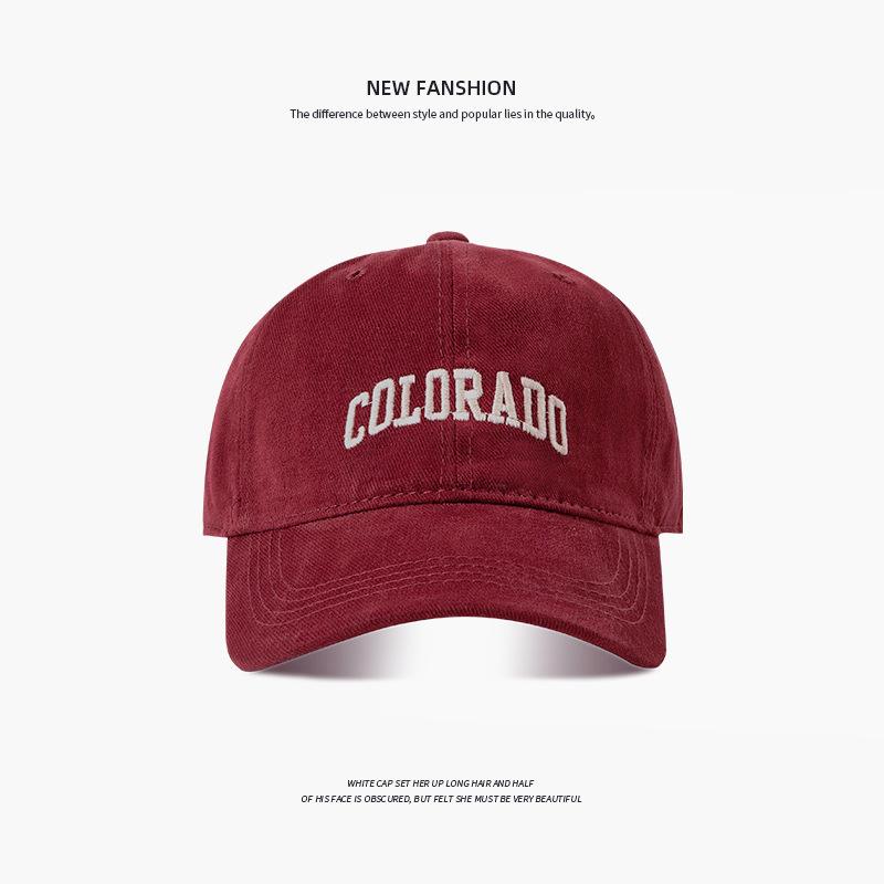 Big head circumference hat, sunshade, large deep top, wide brim peaked cap, women's summer versatility shows the face, small baseball cap