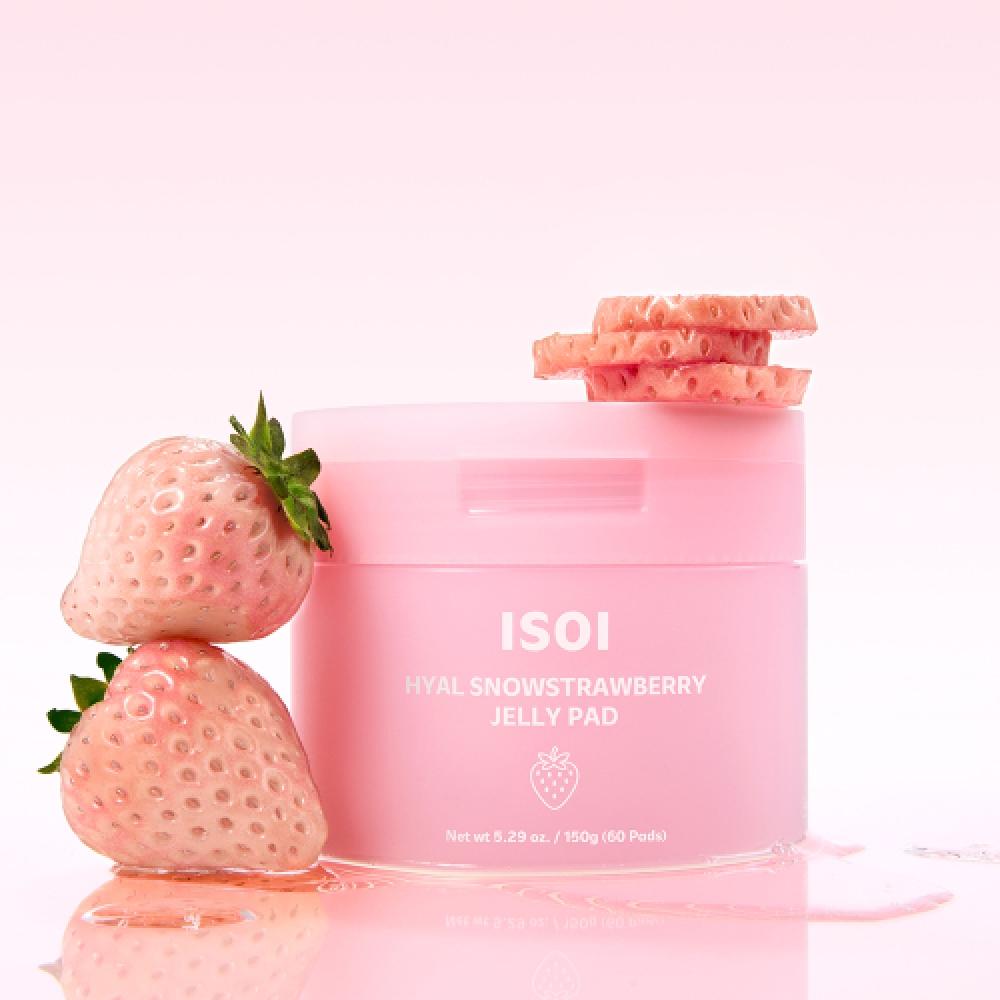 Isoi Hyal Snowberry Jelly Pad 150g  60 Sheets PAD001