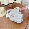 Charming Cartoon Princess Sequin Handbag Cute Mini Purse For Girls Pu Leather