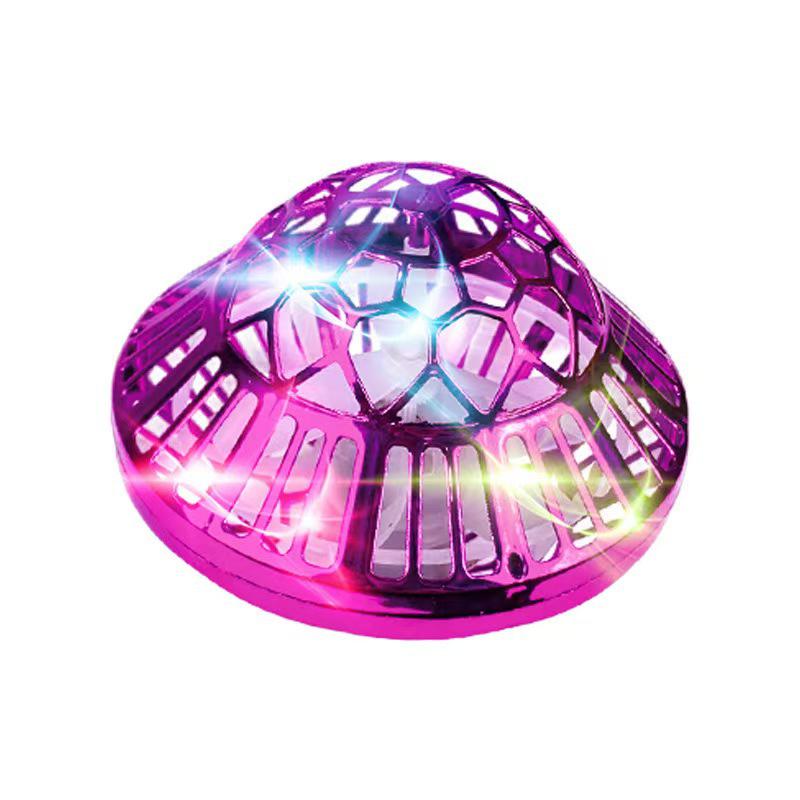 Magic Luminous UFO Spinning Ball: Flying Saucer Gyro with Induction Technology