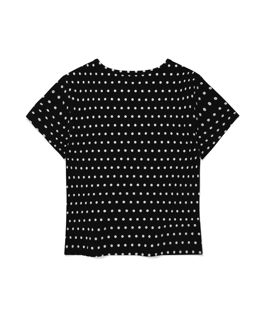 RETRIEVER CLUB I Love Crop Tee [Black]