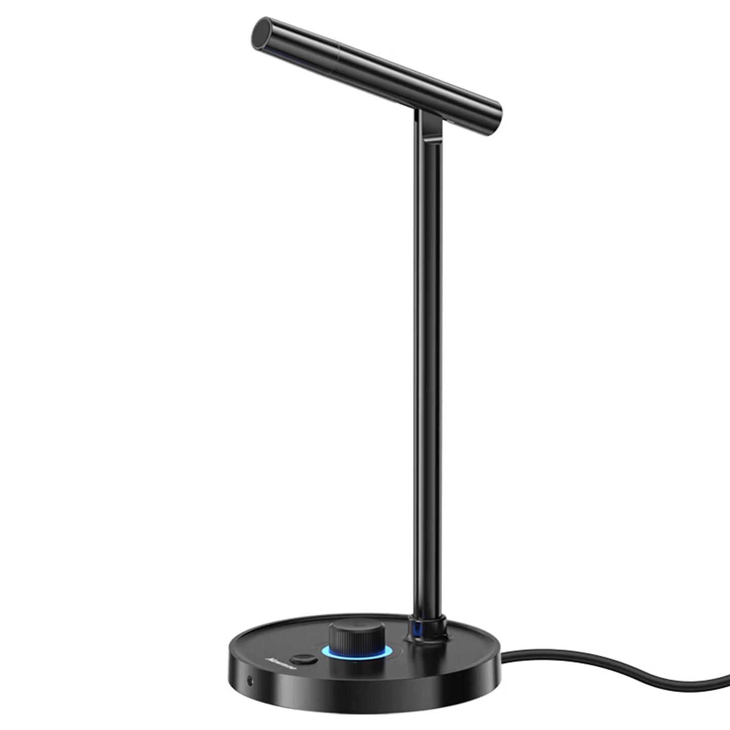 

Newmine Computer Microphone, USB Wired Desktop Noise-Cancelling Microphone, Black