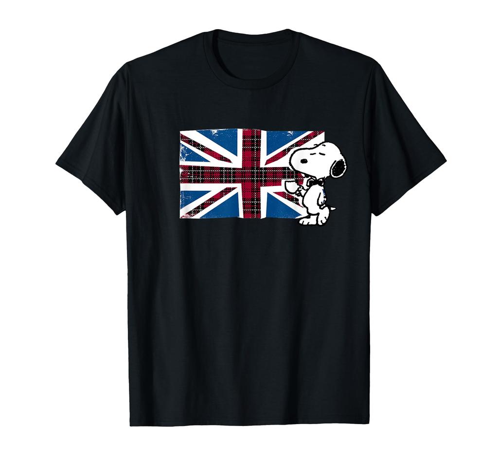 Peanuts Snoopy Union Jack Tee & T-shirt