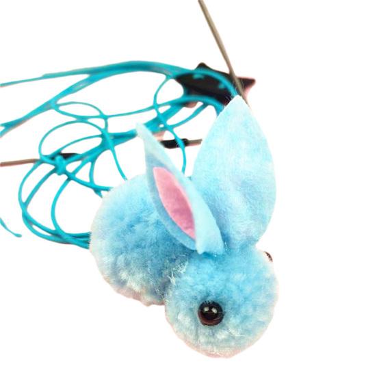 Cat Teaser Toy Plush Rabbit Relieve Boredom Interactive Toy Door Hanging Toy Kitten Toy