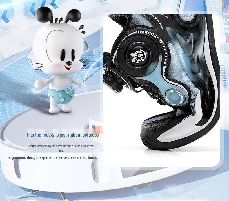 Bobodou Boys' Non-slip Breathable Basketball Running Shoes - Autumn 2025 Trend