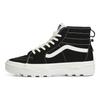 Vans Sk8 Sherpa Suede Sentry Leather High-Top Skate Shoes Unisex Sneakers Black White VN0A4BVWBLK