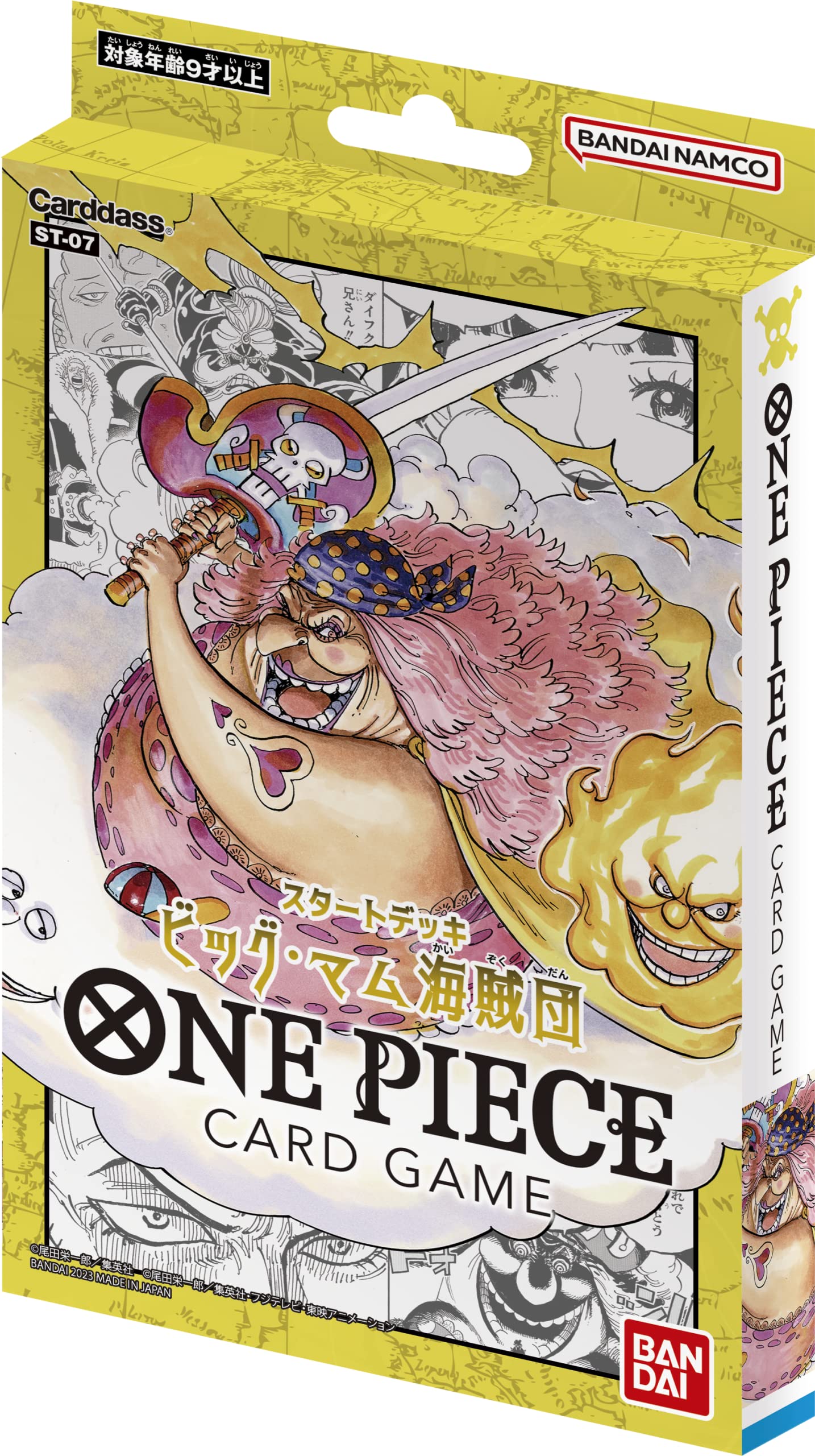 

Bandai Стартовая колода для карточной игры ONE PIECE Пираты Большой Мамочки [ST-07]