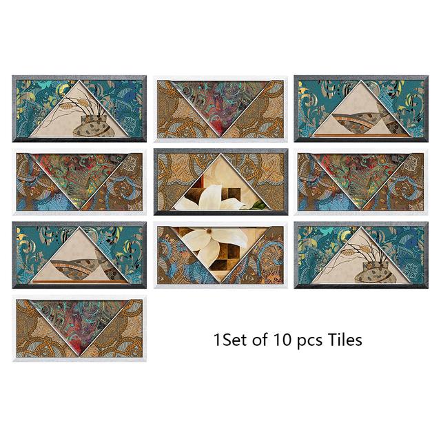 

10 шт., прямоугольная плоская плитка с рисунком красного кирпича, настенная наклейка, кухонные маслостойкие столы, домашний декор, пилинг и; Художественные обои из ПВХ 20cmX40cmX10pcs