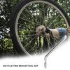 Portable Bicycle Flat Tire Repair Kit - Quick-Dry Rubber Patches, Glue Set for MTB & Road Bike Inner Tubes