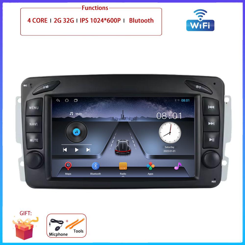 

ОС Android для Mercedes Benz CLK W209 C209 W168 W203 W463 Vito Viano1998 - 2006 Автомобильный радиоприемник Навигация GPS Мультимедиа Видеоплеер