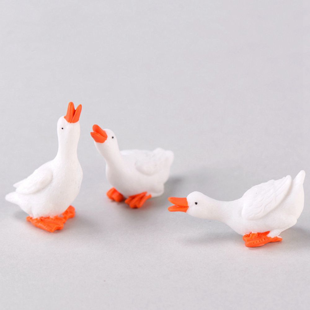 Accessories Home Decoration Fairy Garden Desk Pot Craft Goose Figurine Bonsai Ornament Miniatures