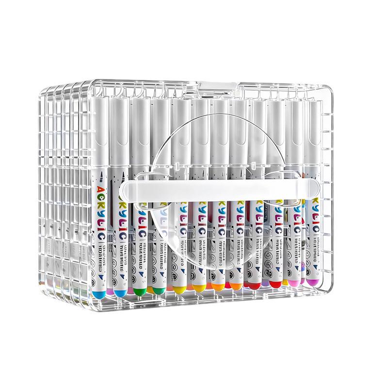 Wasserdichter Acrylmarker mit weicher Spitze - Nicht verschmierend, ideal für Schüler & DIY-Kunst.