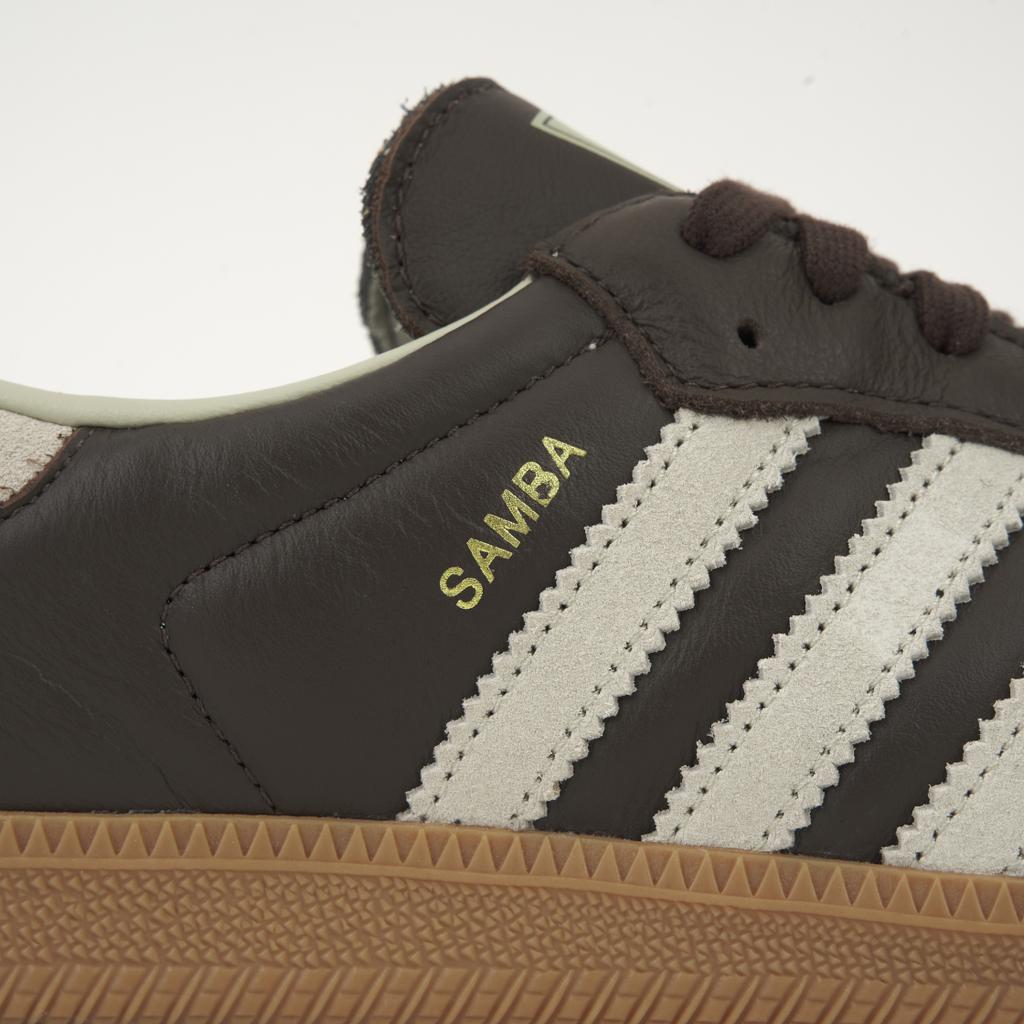 adidas Samba OG Brown Putty Grey Unisex Sneakers Gold-Metallic ID1481