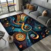Note Musik Bunt Notenblatt Cartoon Traum Teppich Teppich für Wohnzimmer Schlafzimmer Zuhause Sofa Dekoration, Kinder Rutschfeste Bodenmatte