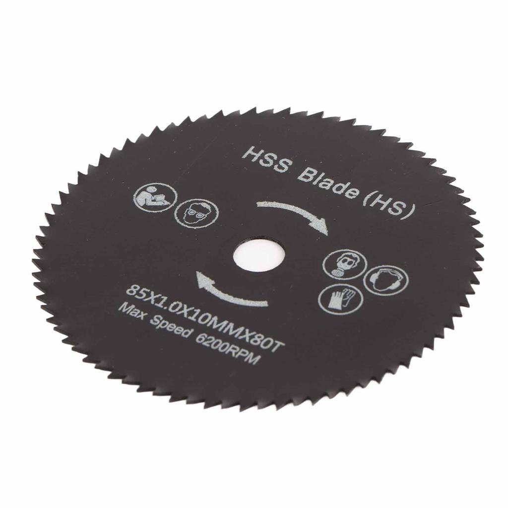 85mm 80-tooth stainless steel circular saw blade Wood cutting tool 10mm bore Cutting saw blade Circular saw blade