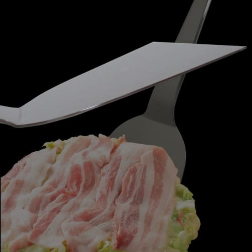Wahei Freiz Okonomiyaki Cooking Tool, Large Stainless Steel, Original Yaki-Yaki Yatai, Made in Japan, YR-4233