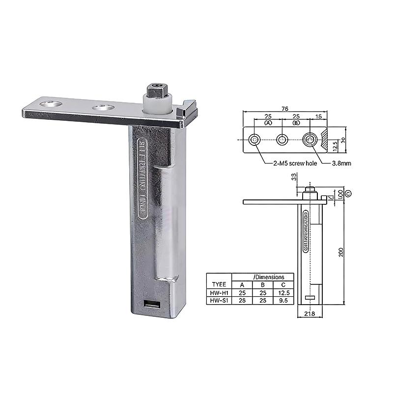 Refrigerator Door Hinge Spring Hinge Refrigerator Hinges Automatic Door Pivot Hinge Door Hinges For Fridge Repair Use