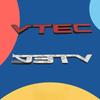 3D Metal VTEC Emblem Badge Sticker for SUV VTEC car Hood Fender trunk Rear Bonnet Nameplate Decal