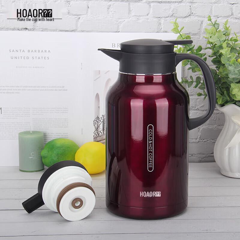 HOAOR HX9655 Stainless Steel Vacuum Thermal Carafe