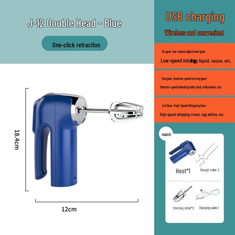 Beiduo Yang Rechargeable Mini Egg Beater