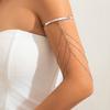 Ingemark 17 Styles Boho Crystal Pendant Cuff Open Bangles for Women Wed Bridal Goth Tassel Link Arm Bracelets Party Zircon Gift