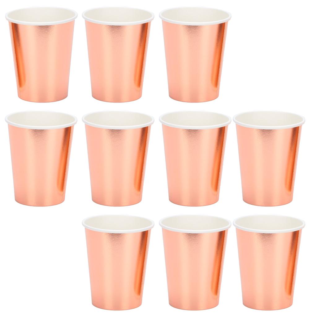 20pcs Paper Cups Drinking Compostable Cup Recyclable Juice Cup for Party Coffee Tea