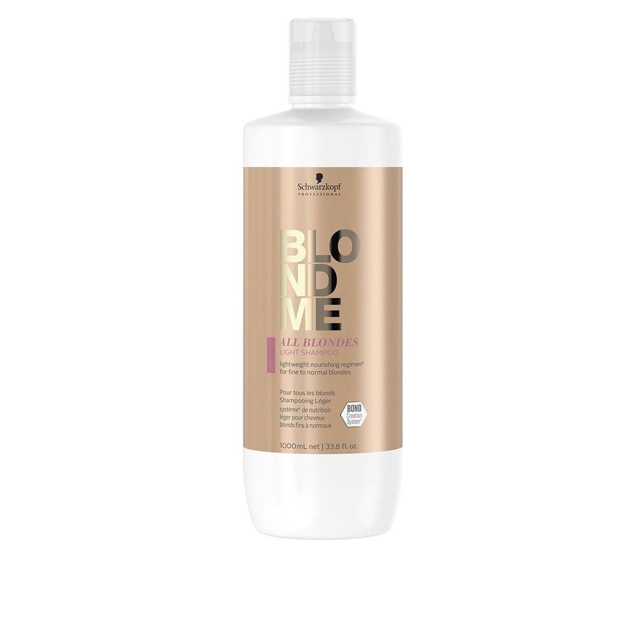 

Schwarzkopf Blondme All Blondes Light Шампунь 1000 мл