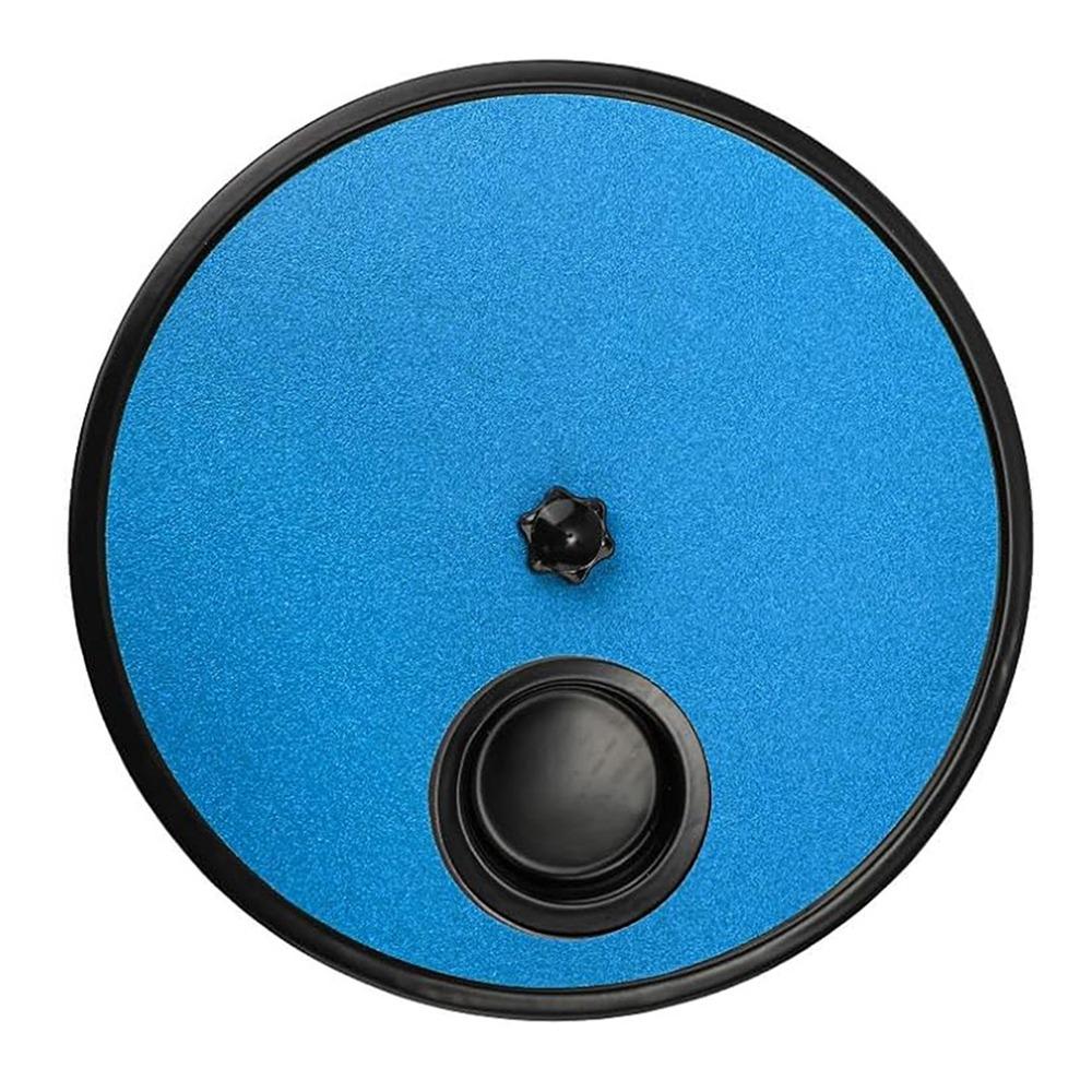 

360° Rotating Pet Nail Scratching Board Sandpaper Surface Non-Slip Dog Scratch Pad Treats Compartment Wear-resistant синий