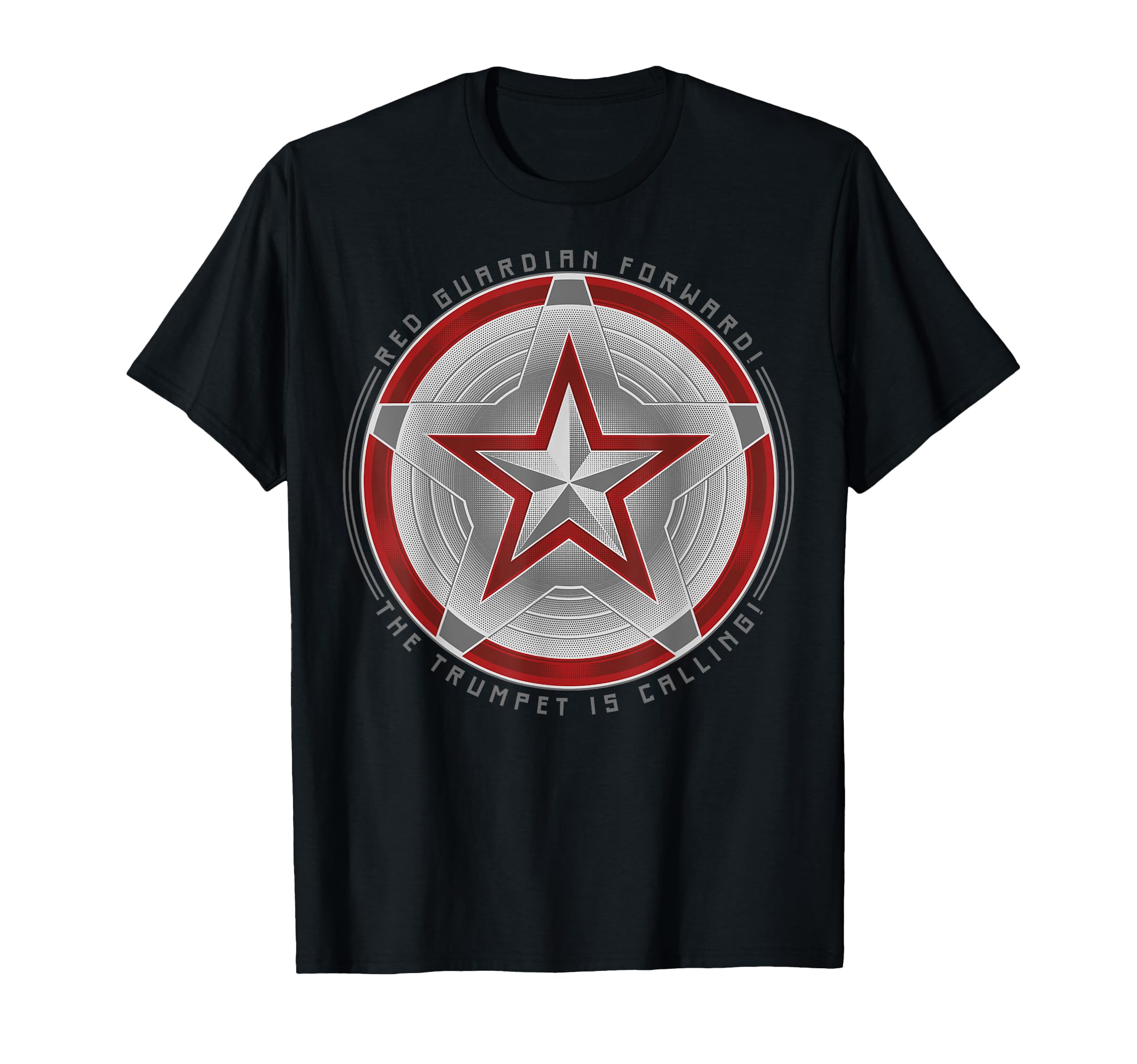 

Marvel Black Widow Red Guardian Forward Shield T-Shirt