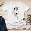 Borzoi Dog Wearing Crown Unisex T-shirt