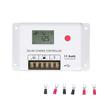 PWM Solar Charge Controller 10A IP32 Protection LCD Display 12V/24V Automatic Recognition For RVs Ba