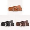 Style Genuine Leather Belt For Women With Alloy Pin Closure Suitable For Casual Outfits