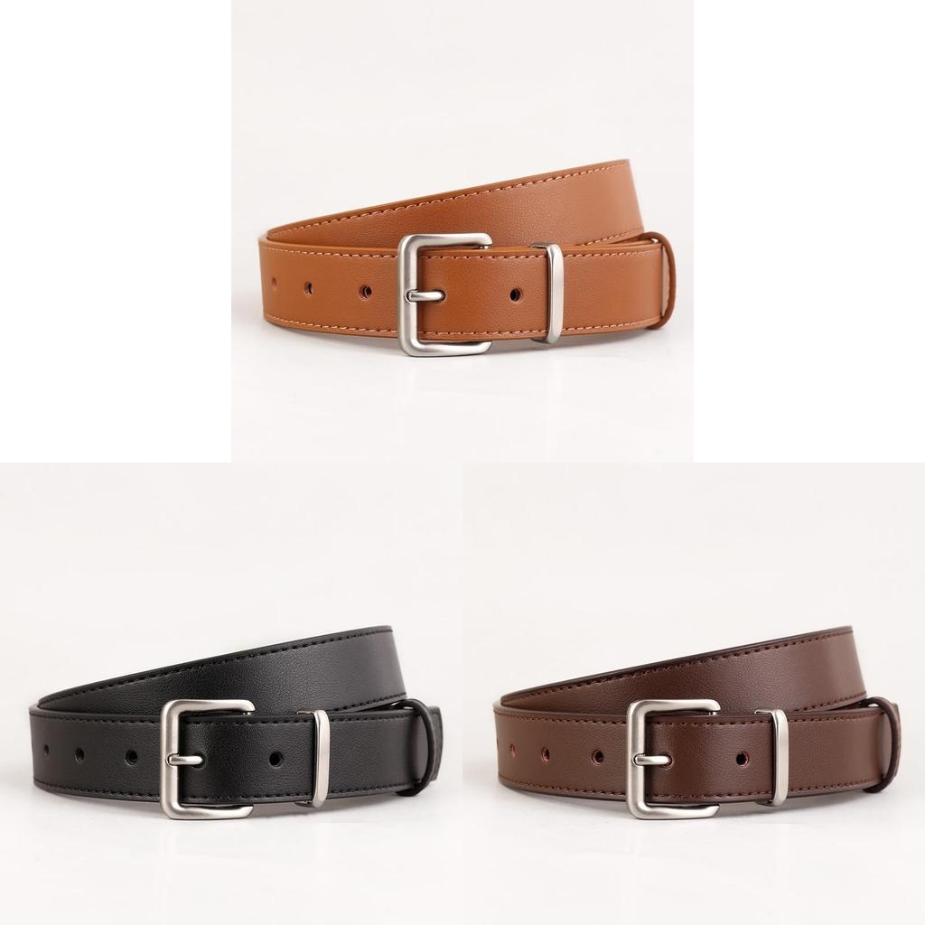 Style Genuine Leather Belt For Women With Alloy Pin Closure Suitable For Casual Outfits