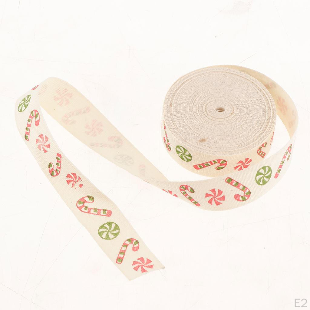 Ribbon Tape Christmas Gift Wrapping Package 3/5 inch Wide