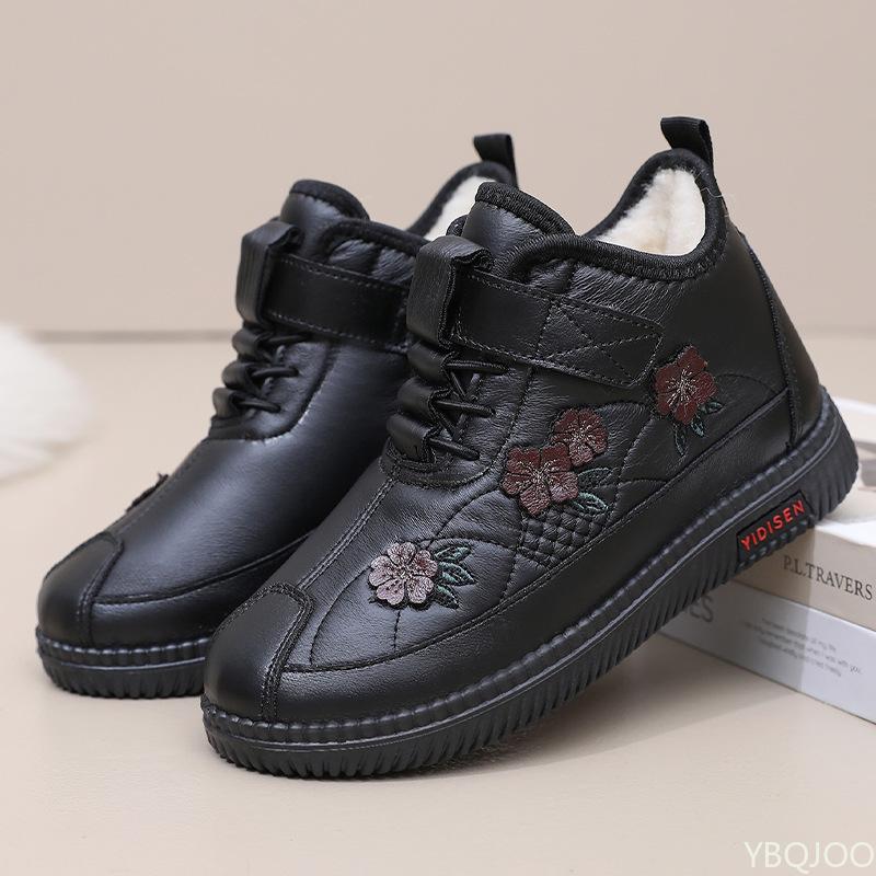 Fashion Warm cotton shoes winter waterproof anti slip soft soled ankle boots  comfortable daily casual wear resistant women's snow boots