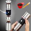 Portable Electric Conical Burr Coffee Grinders, Spice Grinder Electric, Bean Grinder,USB Rechargeable Coffee Maker Stainless Steel Coffee Bean