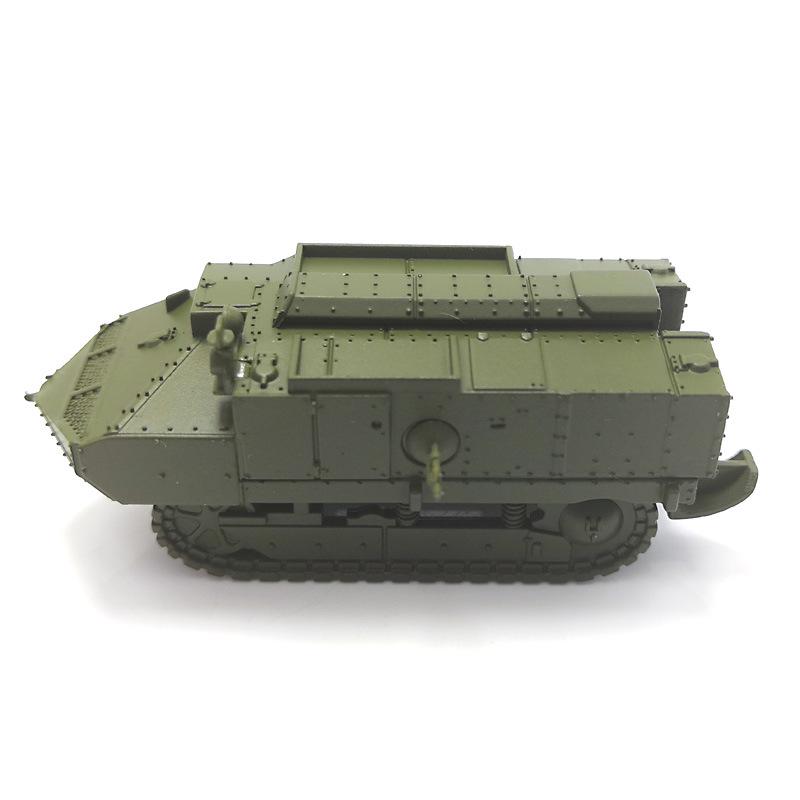 New 1/100 Diecast Tank WWI France Schneider Tank French Army Model Toy Soldiers New 1/100 Diecast Tank WWI France Schneider Tank French Army Model Toy Soldiers