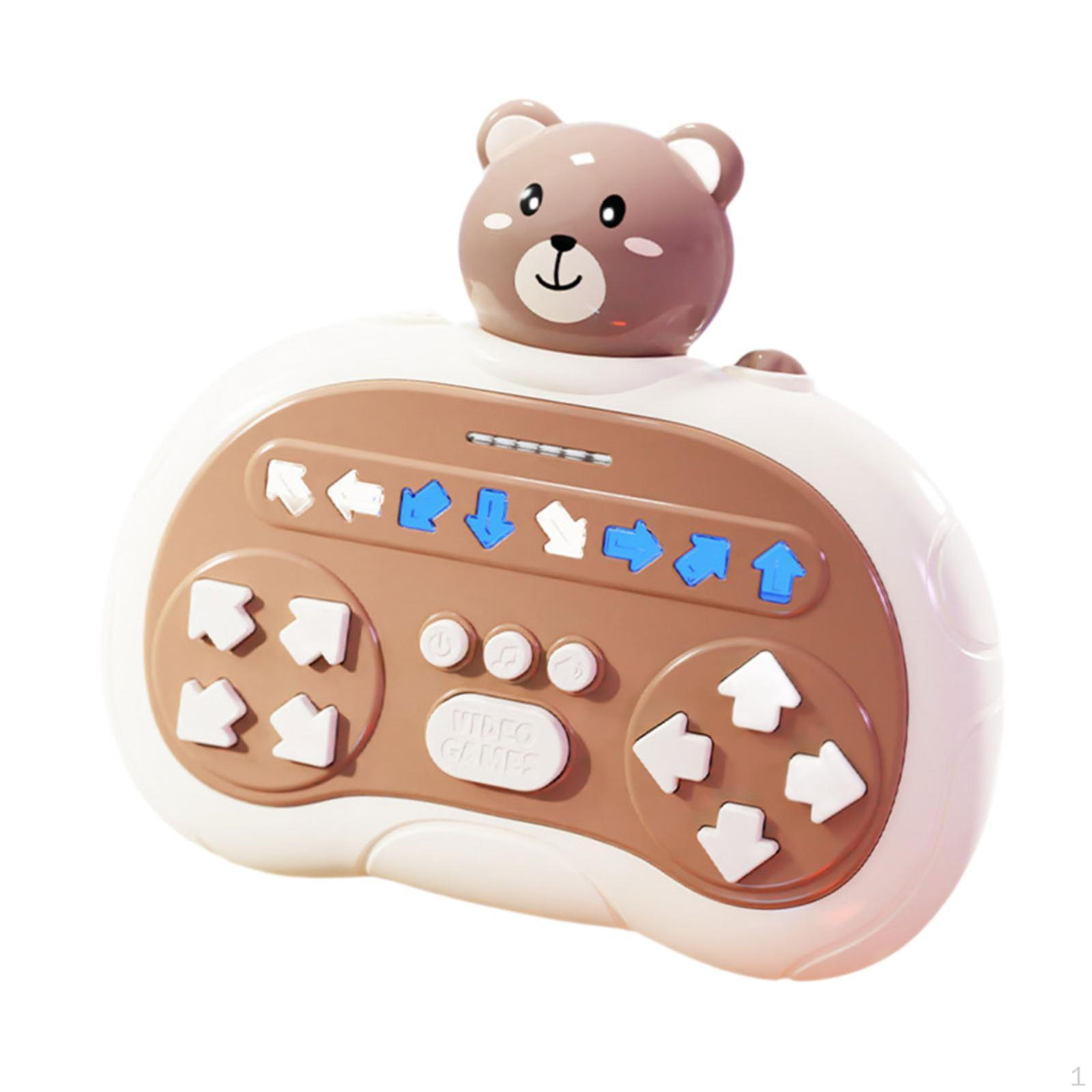 

Портативная музыкальная игровая консоль, интерактивное головоломка для детей Bear