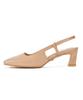 Briana Square Slingback [Skin Beige]