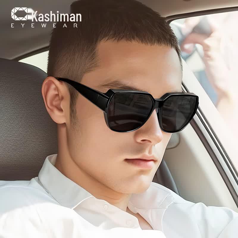 Castman Unisex Polarisierte Übergrößen-Sonnenbrille