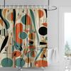 Waterdicht Nordisch Abstracte Kunst Douchegordijn Badkamer Scheidingsgordijn Moderne Badkamer Decoratie Morandi Kleurenreeks