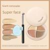 Xiaoyu Haitang Recommends Four-Color Concealer To Cover Dark Circles, Spots, Freckles, Tear Troughs, Moisturizes Without Caking, Suitable for Students