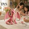 Handgemachte Tier-Nähsets Fliegender Drache Patchwork DIY-Set Sammlung, Set, Werkzeuge zur Entwicklung praktischer Fähigkeiten Kunst für Erwachsene Anfänger, Kreatives Geschenk