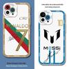 World Cup iPhone 17 Pro Messi Argentina Transparent Case