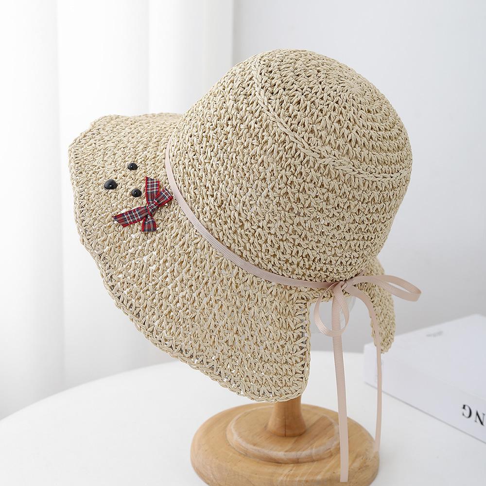 

Sun Hat Outdoor Bow Sunshade Summer Hats For Women Fisherman Cap 2025 New Vacation Seaside Beach Accessories Sunhat 56-58cm хакі