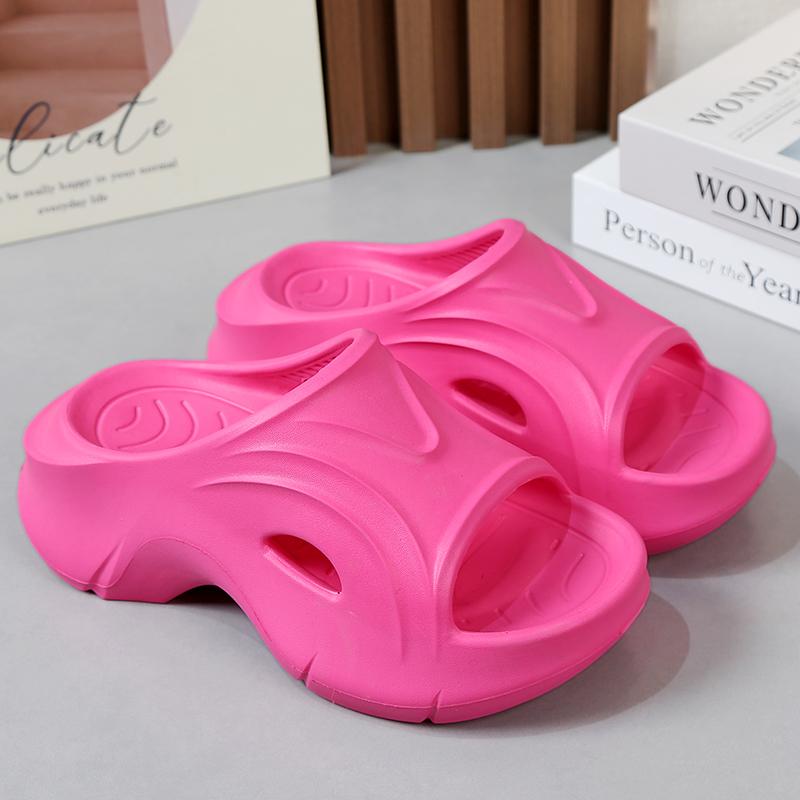 Fashion Thick Platform Eva Flip Flops For Women 2025 Summer Clip Toe Non Slip Beach Sandals Woman Comfortable Soft Sole Cloud Slippers