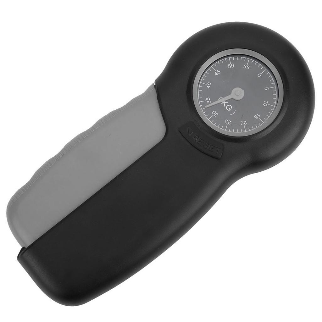ABS Huge Screen Display Mechanical Wrist Strengthener Grip Force Gauge Hand Strength Measurement MeterBlack Gray